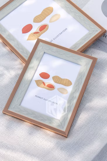 Cornice per foto con glitter liquidi Instax formato mini 2X3 con acqua