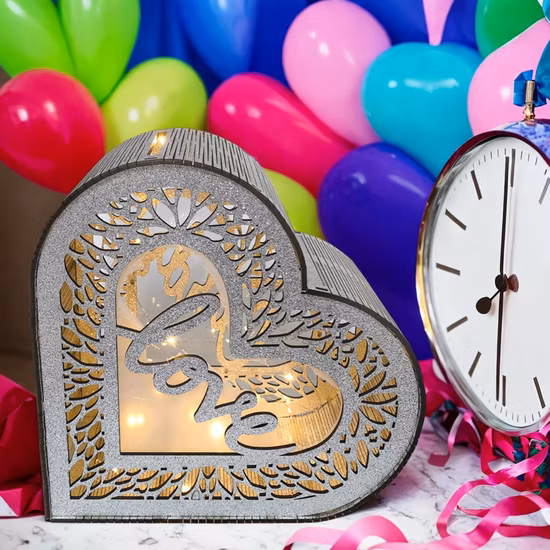 Confezione regalo con biglietti di ricette in legno FSC&BSCI