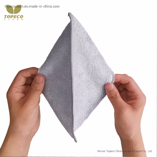 Topeco Tessuto Naturale Asciugamano per la casa Panno in Fibra di Bambù Eco